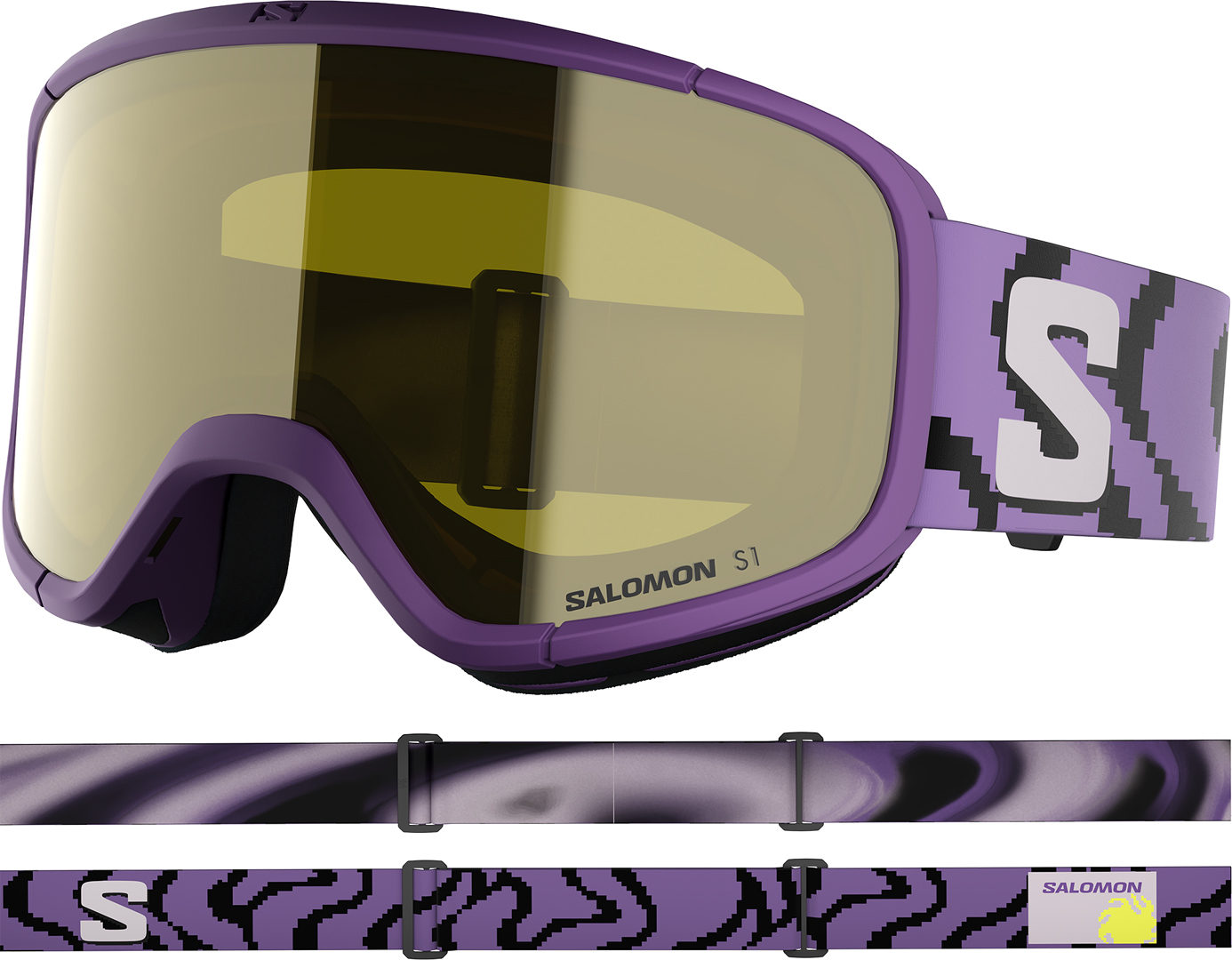 Artikelbild 2 des Artikels “LUMI ACCESS Schneebrille 2027 pansy/yellow “