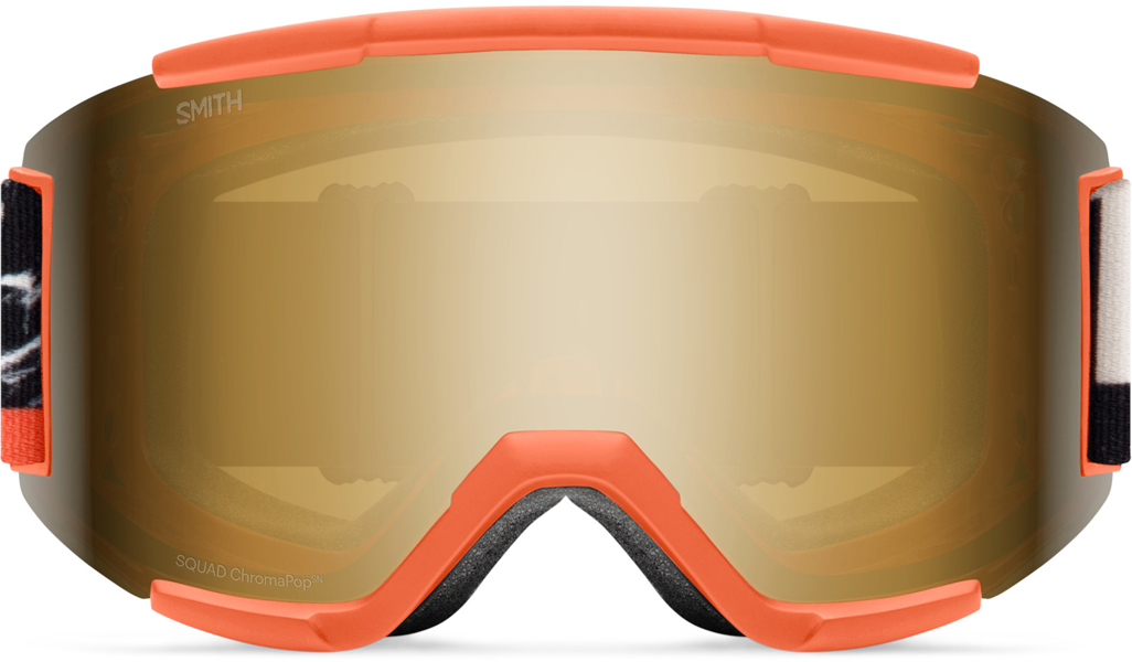 Artikelbild 2 des Artikels “SQUAD Schneebrille 2026 cinder chop up/chromapop sun black gold mirror “