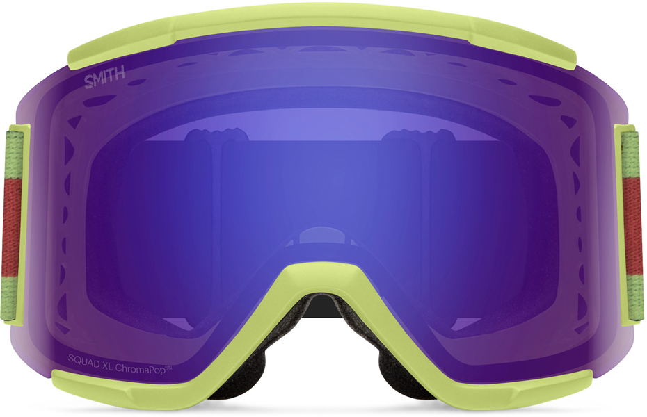 Artikelbild 2 des Artikels “SQUAD XL Schneebrille 2026 serpentine lined up/chromapop everyday violet mirror “