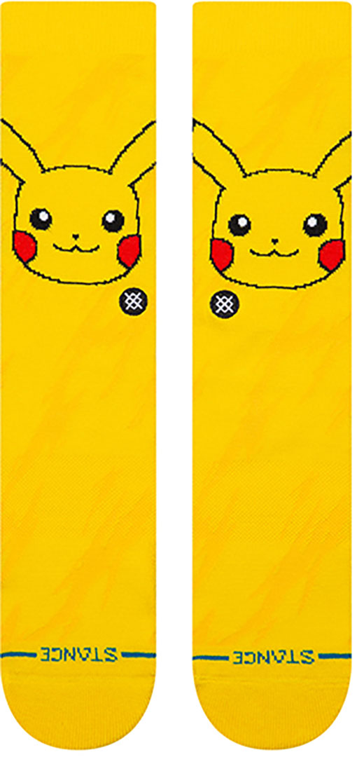 Product image 2 of the product “PIKACHU BOLT CREW Socks 2027 yellow 43-46”