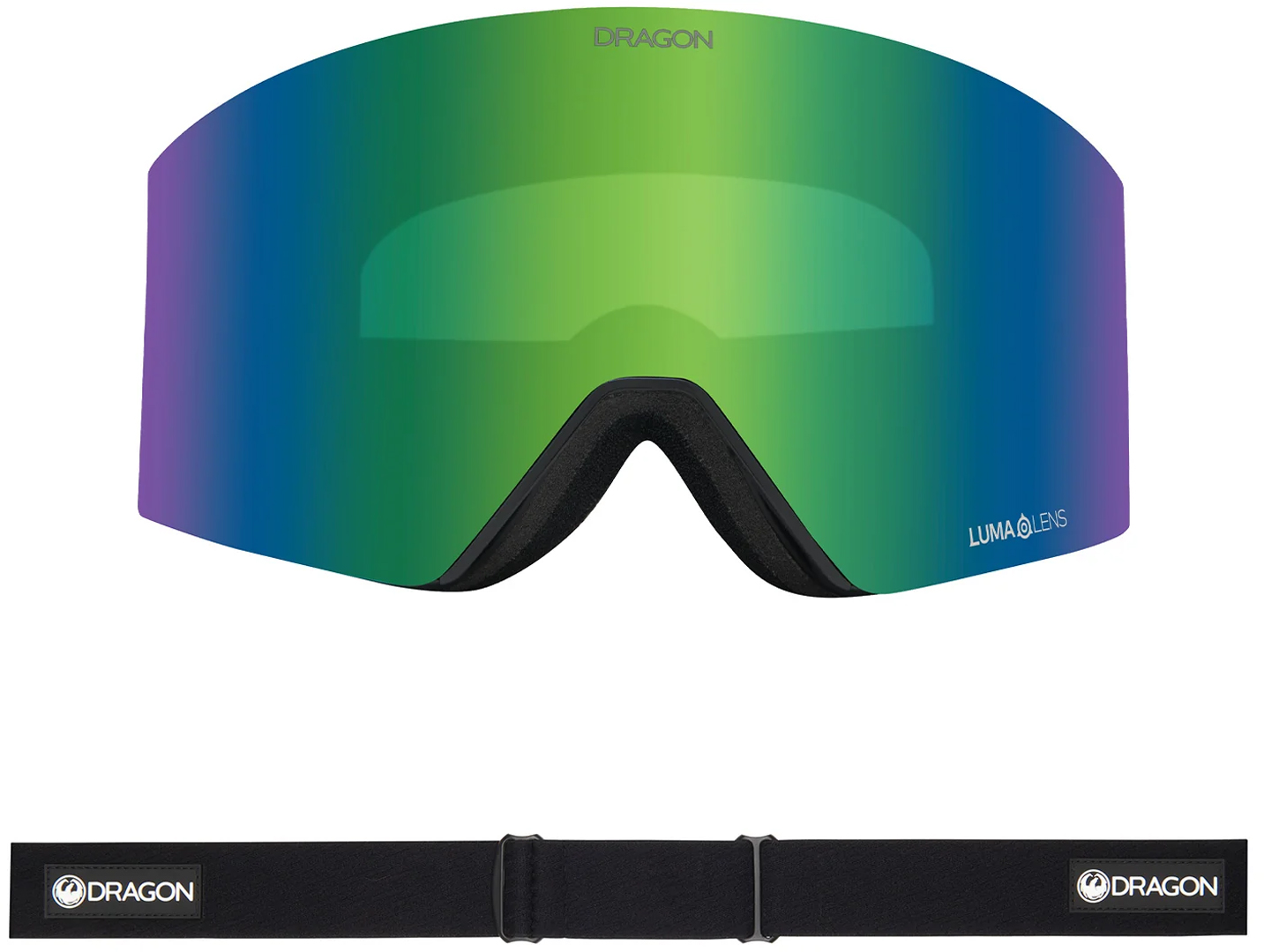 Product image 2 of the product “RVX MAG Goggle 2026 icon green/lumalens green ion + lumalens amber ”
