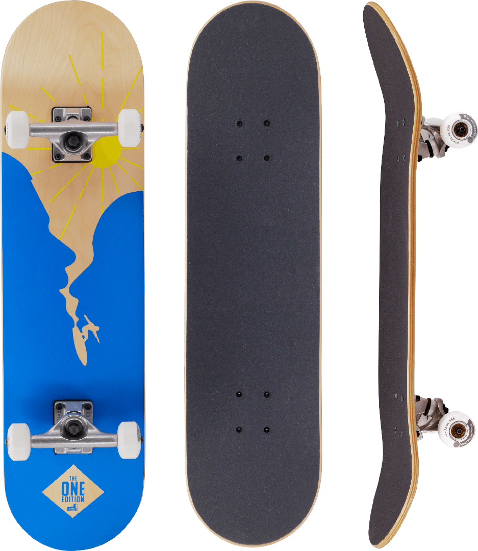 Miniaturansicht 45  - ROLLERCOASTER Skateboard Komplettboard Longboard FEATHERS + ICECREAM + PALMS +