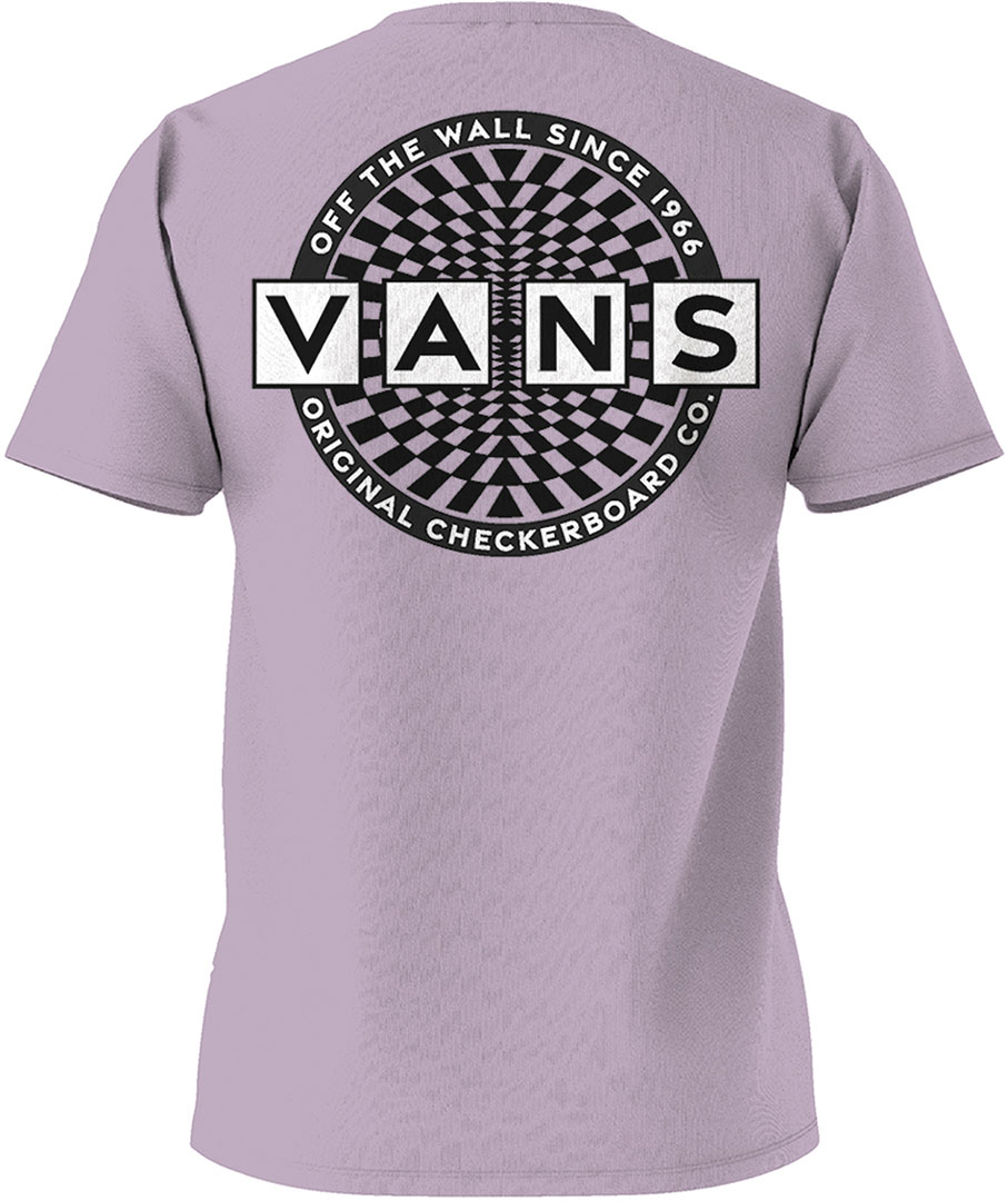 Vans off the wall hotsell logo purple