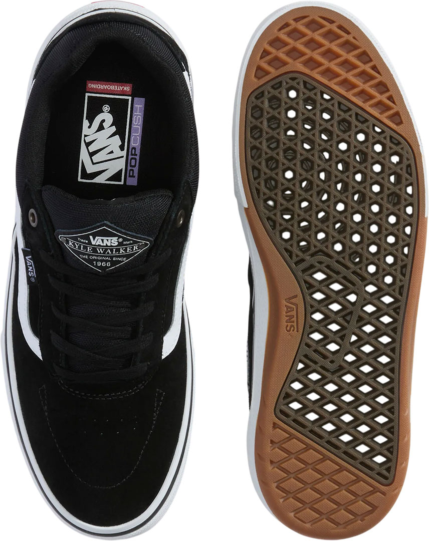 Product image 2 of the product “SKATE KYLE WALKER WAFFLECUP Shoe 2027 black/white 42,5”