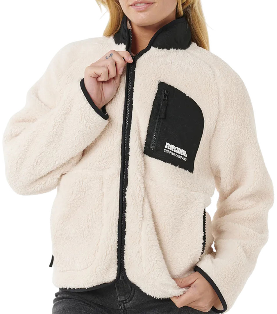 Artikelbild 3 des Artikels “SHORE BREAK Zip Fleece 2026 off white/black M“