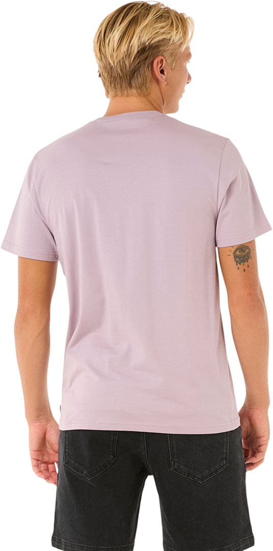 RIP CURL Shirt Tshirt Oberteil SURF PARADISE BADGE UPDATE T-Shirt 2025 smokey