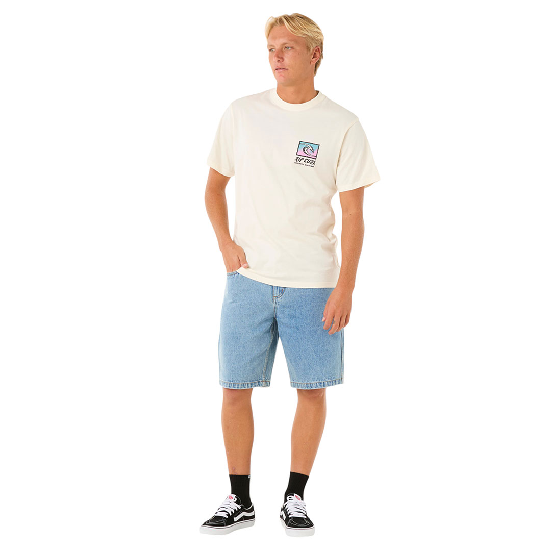 RIP CURL Shirt Tshirt Oberteil RAW ENERGY TRAD T-Shirt 2025 bone Oberteil Top