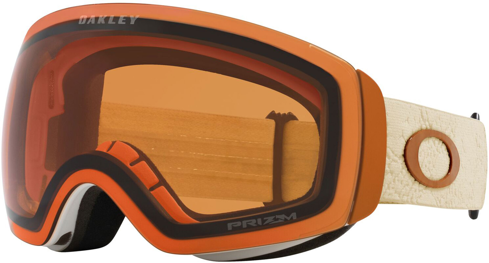 Oakley Flight Deck M Goggle Arctic White Cell Prizm Snow Persimmon Warehouse One