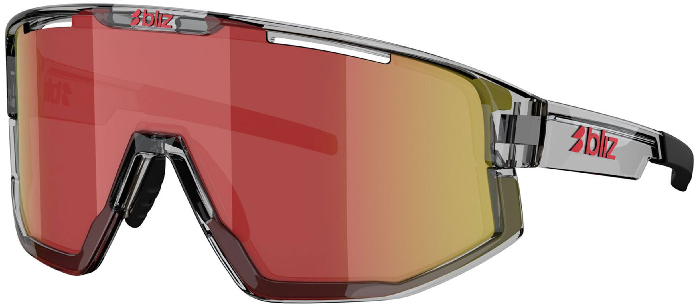 Artikelbild 3 des Artikels “FUSION Sonnenbrille 2026 transparent dark grey/red “