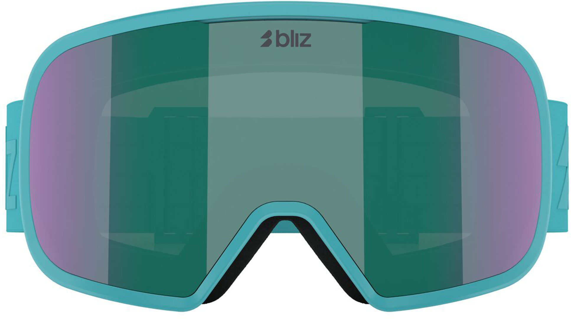 Product image 3 of the product “G002S Goggle 2026 matte turquoise/brown green multi ”