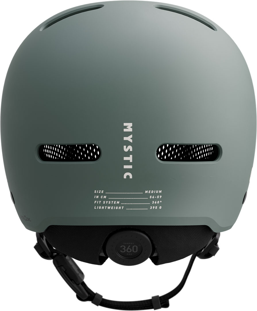 MYSTIC Wakeboard Helm VANDAL PRO Helm 2024 dark olive Wassersport Kite Kanu