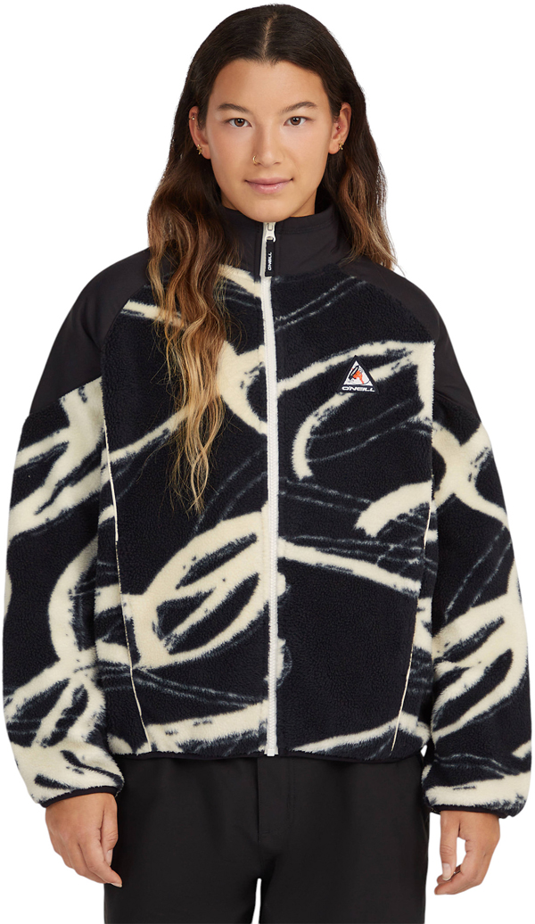 Product image 3 of the product “FWC PLAY HYPERFLEECE WOMEN Zip Fleece 2027 white snowtracks S”