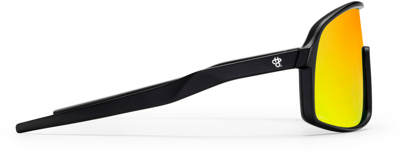 Product image 3 of the product “HENKE Sunglasses matte black/red mirror polarized ”