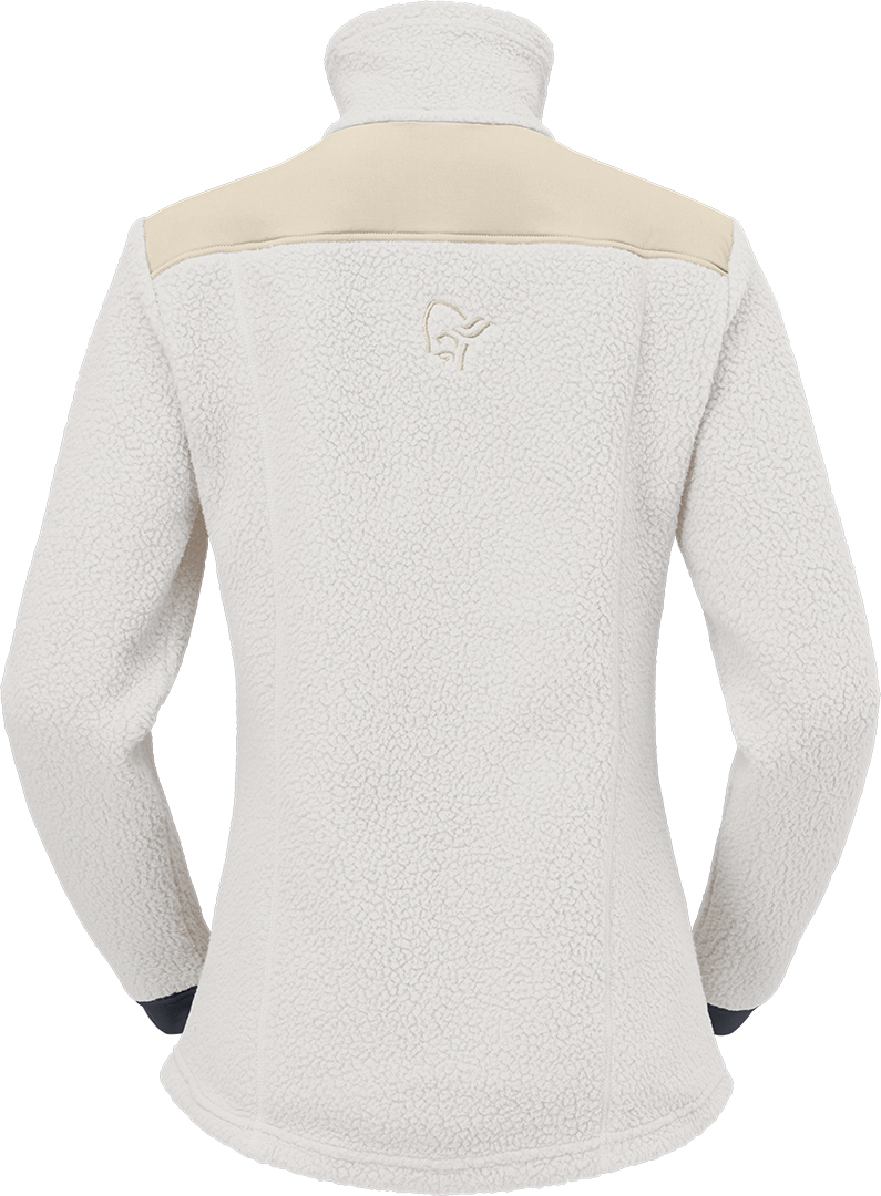 Artikelbild 3 des Artikels “TROLLVEGGEN WARM3 WOMEN Zip Fleece 2027 whisper white/oatmeal M“
