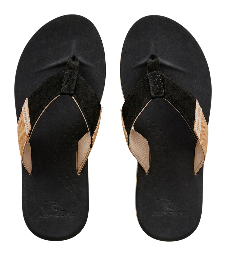Sandalias RIP CURL Slaps OXFORD OPEN TOE Sandalia 2024 Negro/Tostado Sandalias - Imagen 7 de 8