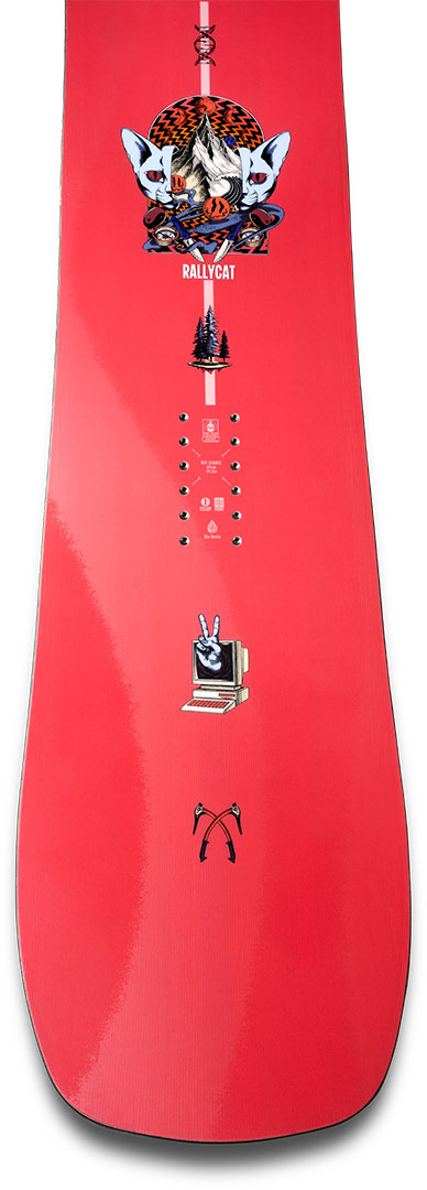 Product image 3 of the product “WOMEN RALLY CAT Snowboard 2027 142”