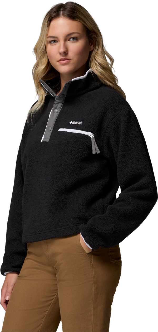 Product image 3 of the product “HELVETIA II CROPPED WOMEN Fleece 2027 black M”