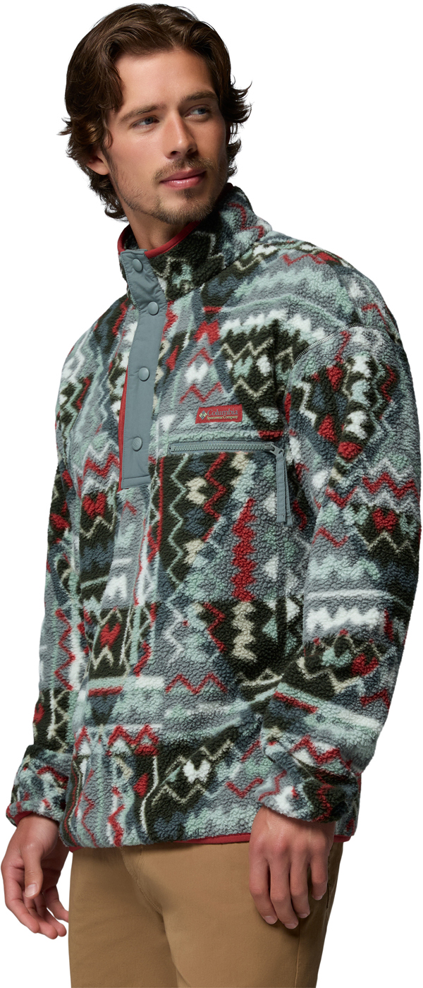 Artikelbild 3 des Artikels “HELVETIA II PRINTED Fleece 2027 sedona sage geomix L“