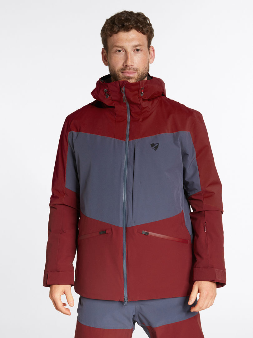 ZIENER Snowboard Skijacke Winterjacke TRIGLAV Jacke 2024 red cabin Schneejacke