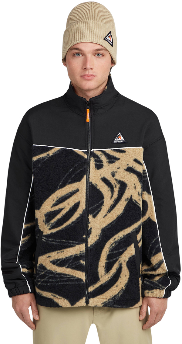 Product image 3 of the product “FWC PLAY HYPERFLEECE Zip Fleece 2027 beige snowtracks L”