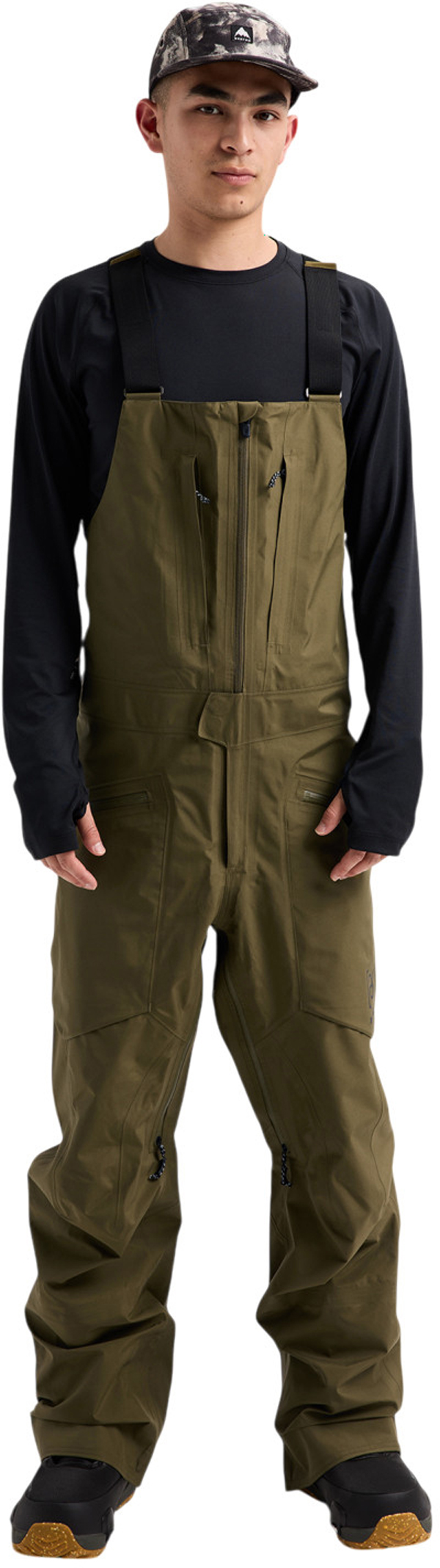 Product image 3 of the product “AK GORE TEX FREEBIRD BIB Pant 2027 dried moss L”