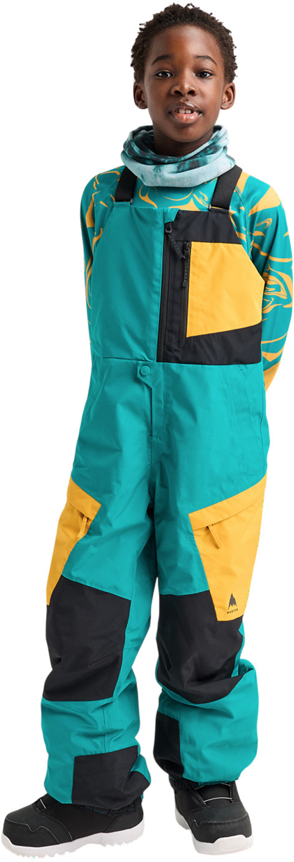 Artikelbild 3 des Artikels “KIDS POWLINE GORE TEX BIB Hose 2027 pacific teal/goldenrod/true black XL“
