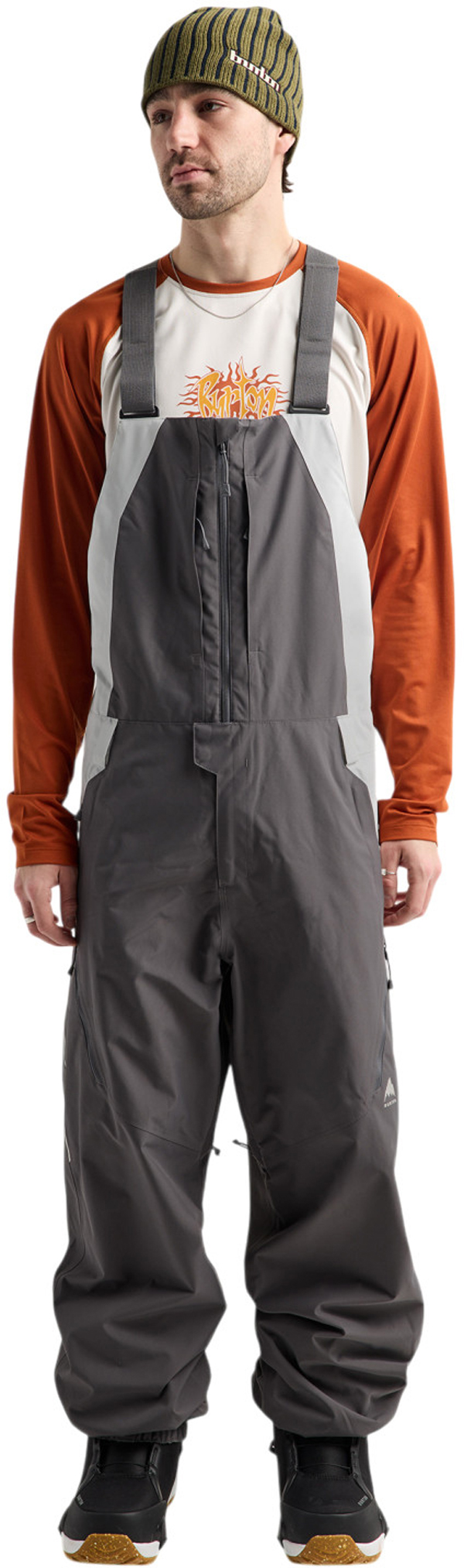 Product image 3 of the product “RESERVE 2L RELAXED BIB Pant 2027 gotham grey/grey cloud S”