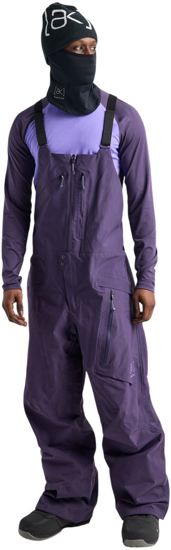 Artikelbild 3 des Artikels “AK CYCLIC GORE TEX 2L BIB Hose 2027 nightshade purple XXL“