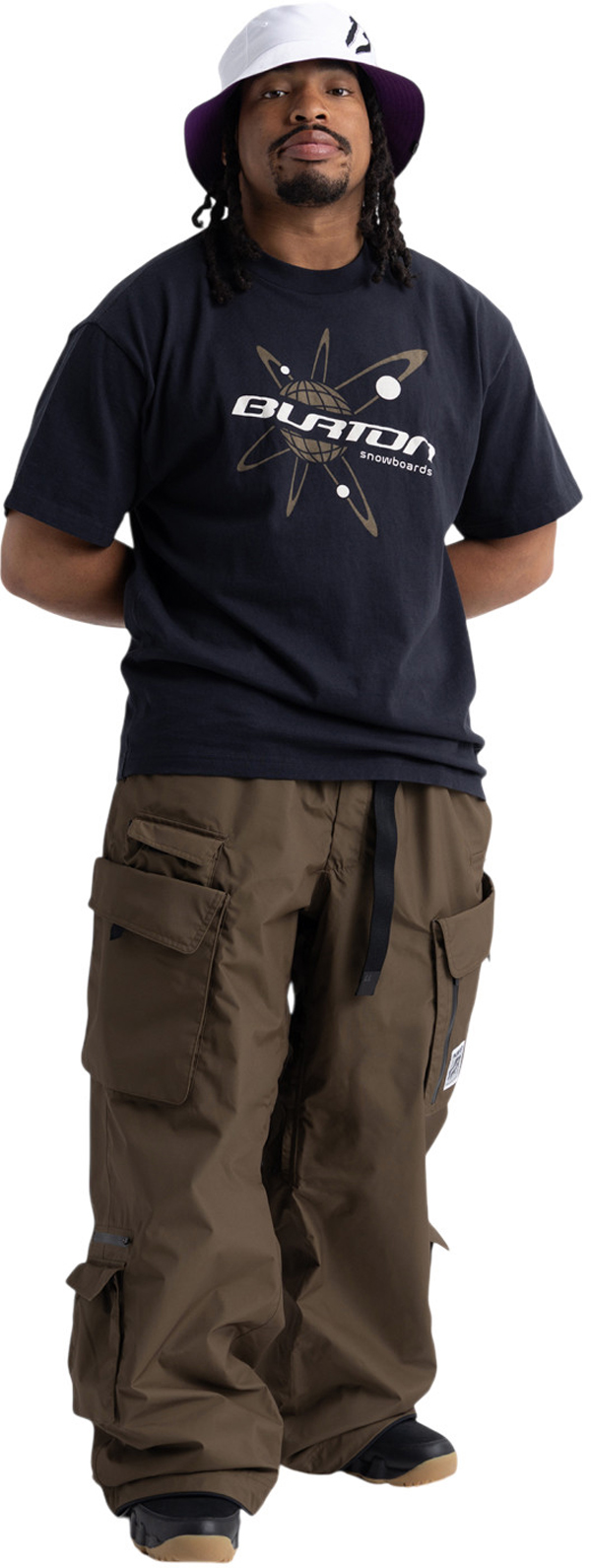 Product image 3 of the product “2L BAGGY CARGO Pant 2027 earth ship brown L”