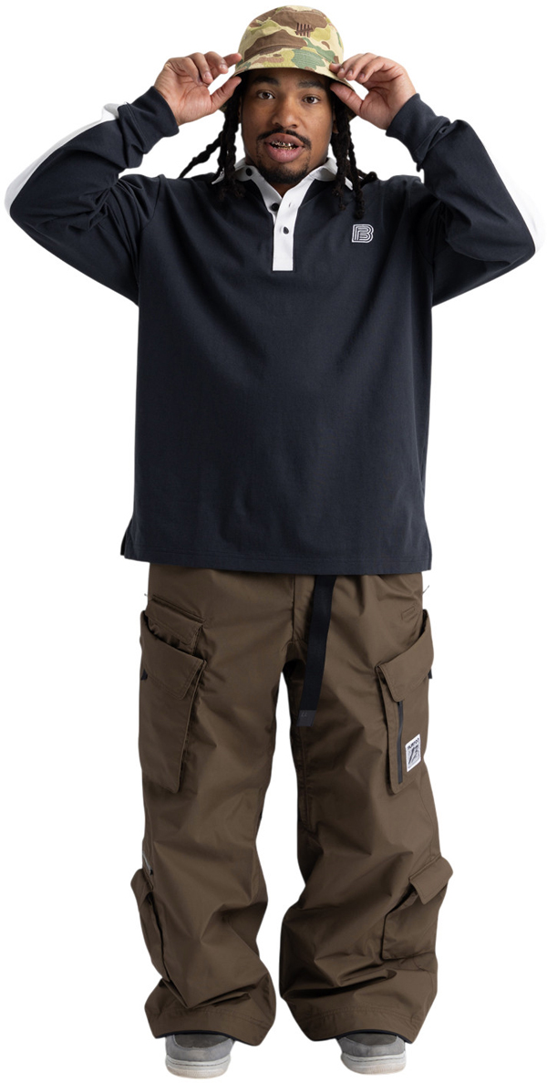 Product image 3 of the product “RUGBY Shirt 2027 true black/stoutwhite XXL”