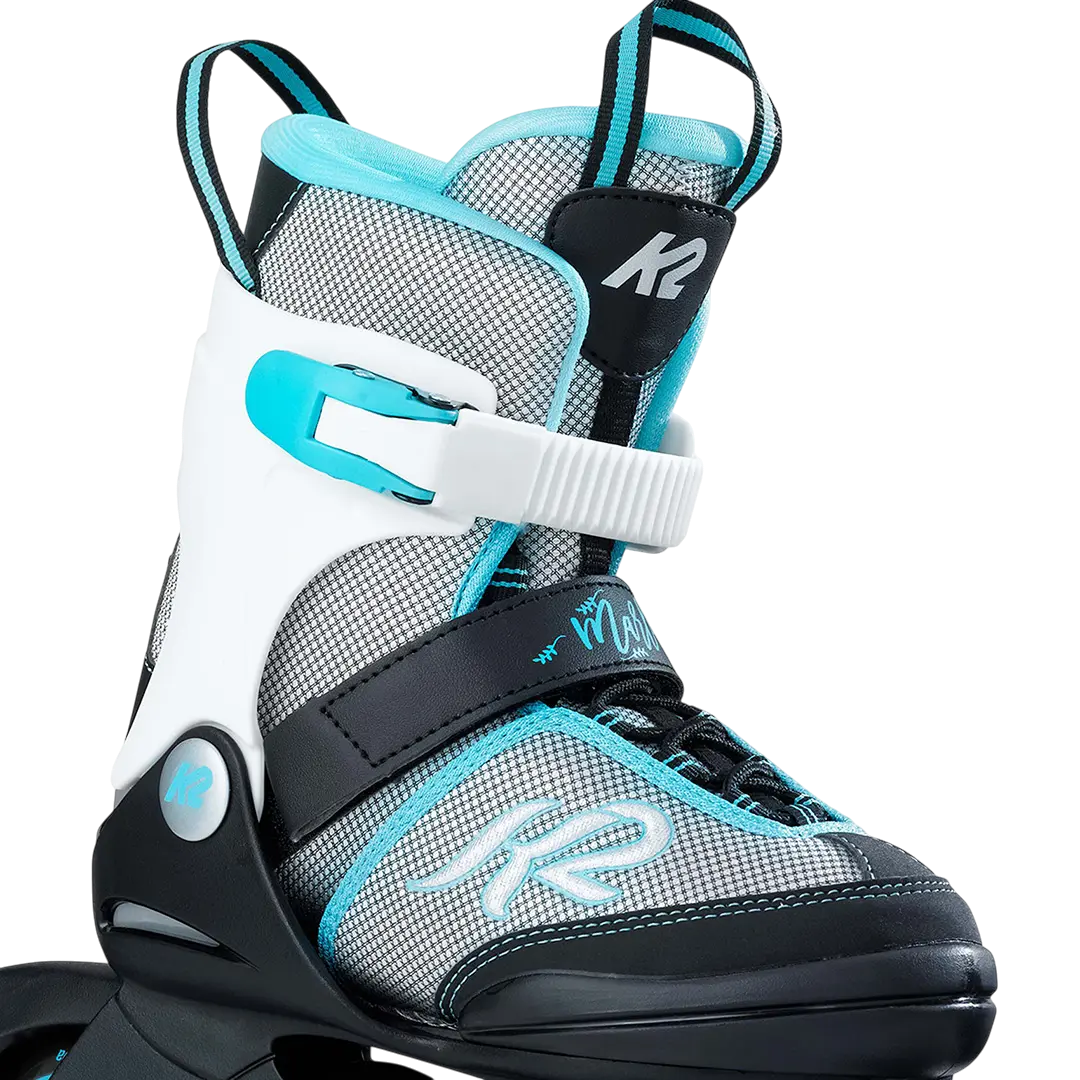 Product image 3 of the product “MARLEE Kinder Inline Skate incl. ALPINA XIMO 2 aqua rose flower gloss 29-34 | 47-51”