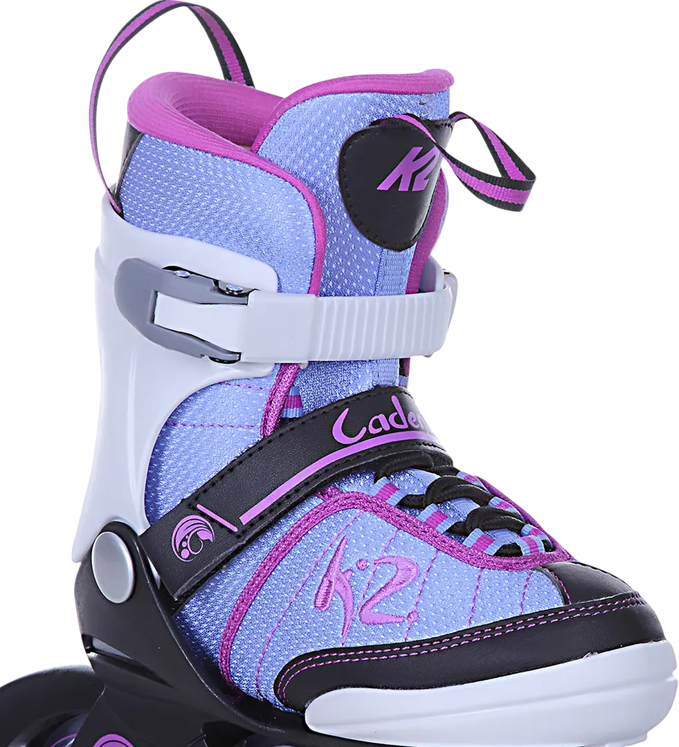 Product image 3 of the product “CADENCE JR GIRLS Kinder Inline Skate incl. ALPINA XIMO 2 aqua rose flower gloss 29-34 | 47-51”