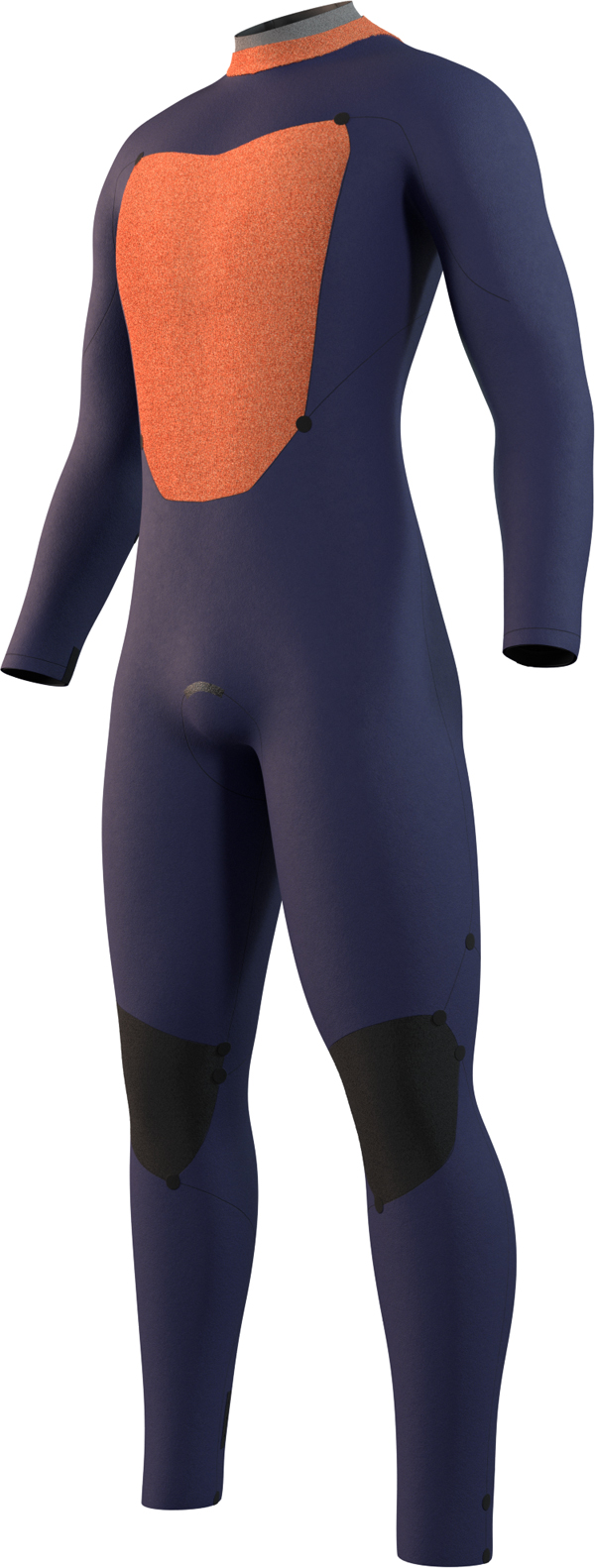 Product image 3 of the product “STAR 4/3 BACK ZIP Full Suit 2026 dark olive MT”