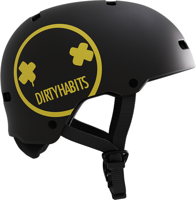 Artikelbild 3 des Artikels “VANDAL PRO DIRTY HABITS Helm 2026 black/yellow M/L“
