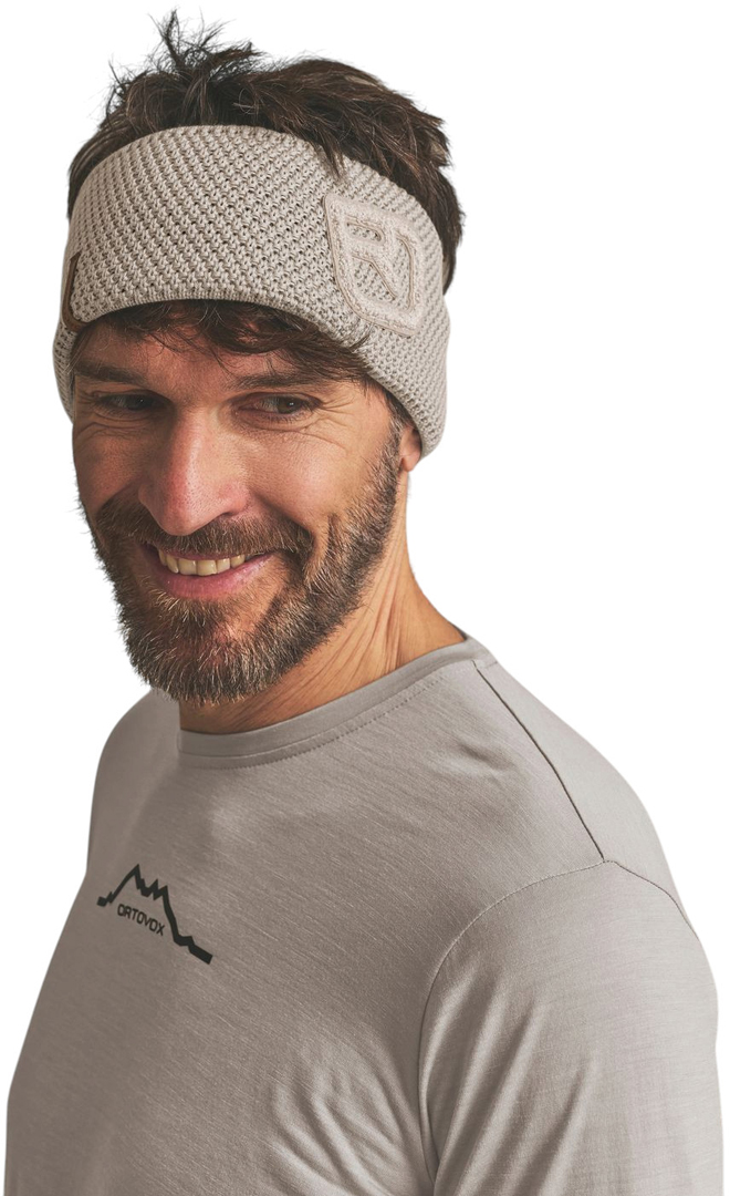 Product image 3 of the product “ROCK N WOOL Headband 2027 dark linen ”
