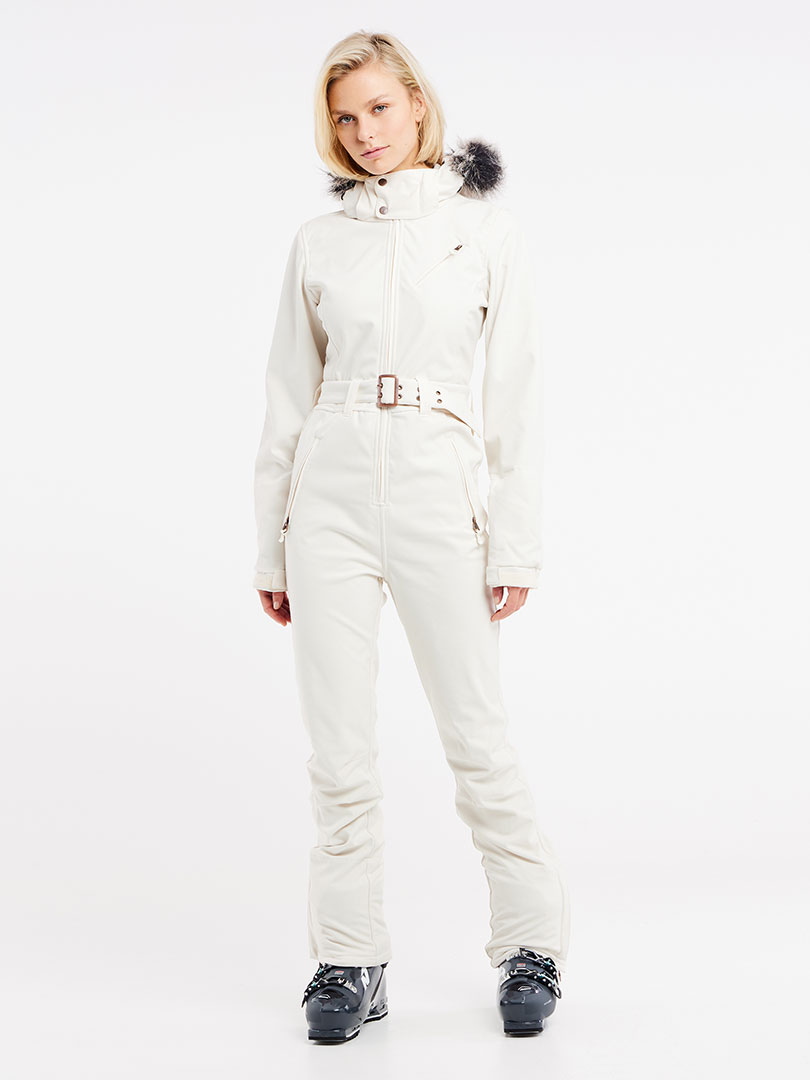 PROTEST Schneeoverall Skianzug GLAMOUR Overall 2023 canvasoffwhite Snowboard