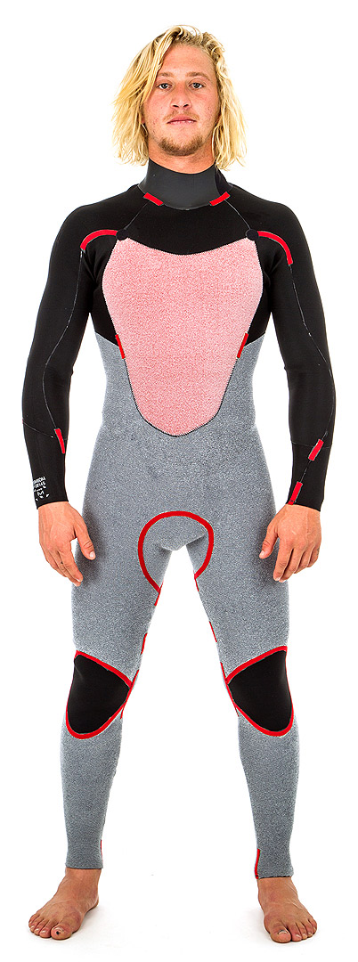Artikelbild 3 des Artikels “DAWN PATROL 4/3 BACK ZIP Full Suit 2019 black “