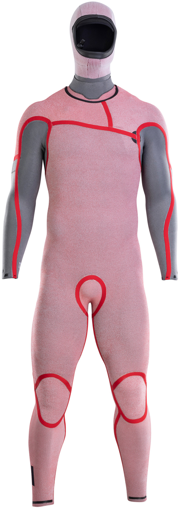 ION Neopren Surfanzug Neoprenanzug SEEK AMP 65 HOOD CHEST ZIP Full Suit 2025