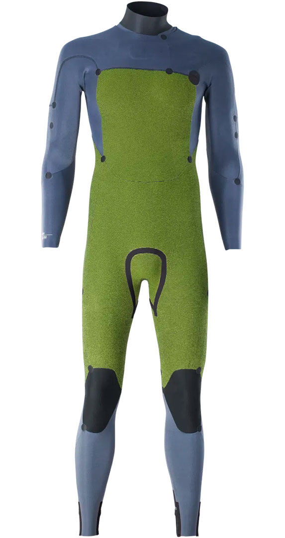 Product image 3 of the product “SEEK CORE 3/2 CHEST ZIP Full Suit 2026 gold burst L”