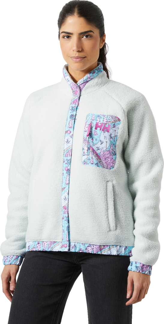 Artikelbild 3 des Artikels “WOMEN IMPERIAL PILE SNAP Fleece 2026 seafoam oslo aop S“