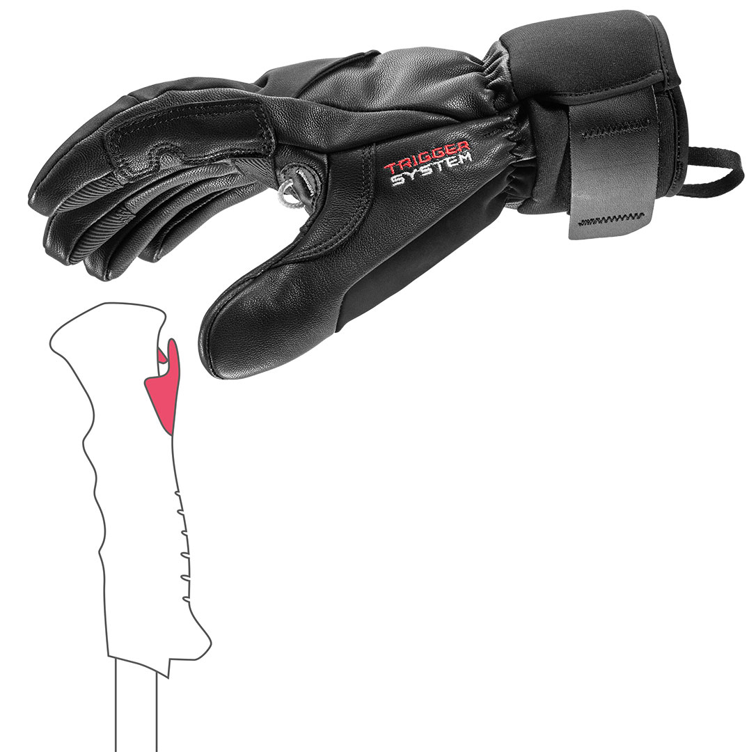 Product image 3 of the product “HEVON 3D Glove 2027 black 10.0”