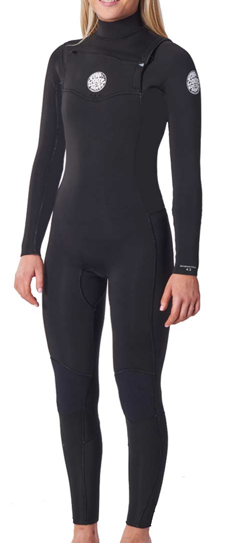 Product image 3 of the product “WOMENS DAWN PATROL PERFORMANCE 4/3 CHEST ZIP Full Suit 2023 black 14”