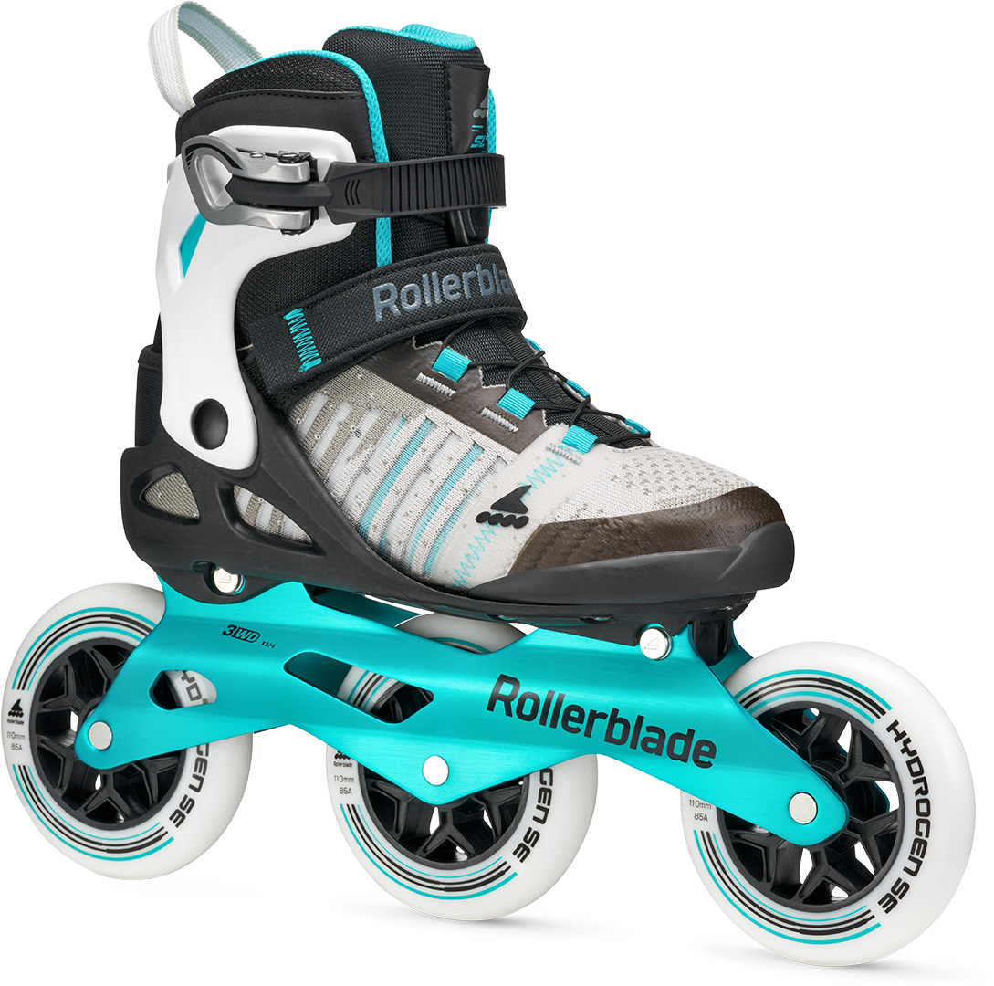 Product image 3 of the product “MACROBLADE 110 W Inline Skate 2026 black/aquamarine 38/38,5”