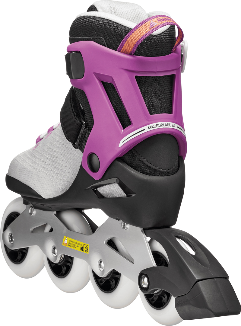 Artikelbild 3 des Artikels “MACROBLADE 84 W Inline Skate 2026 light grey/violet/orange 38/38,5“
