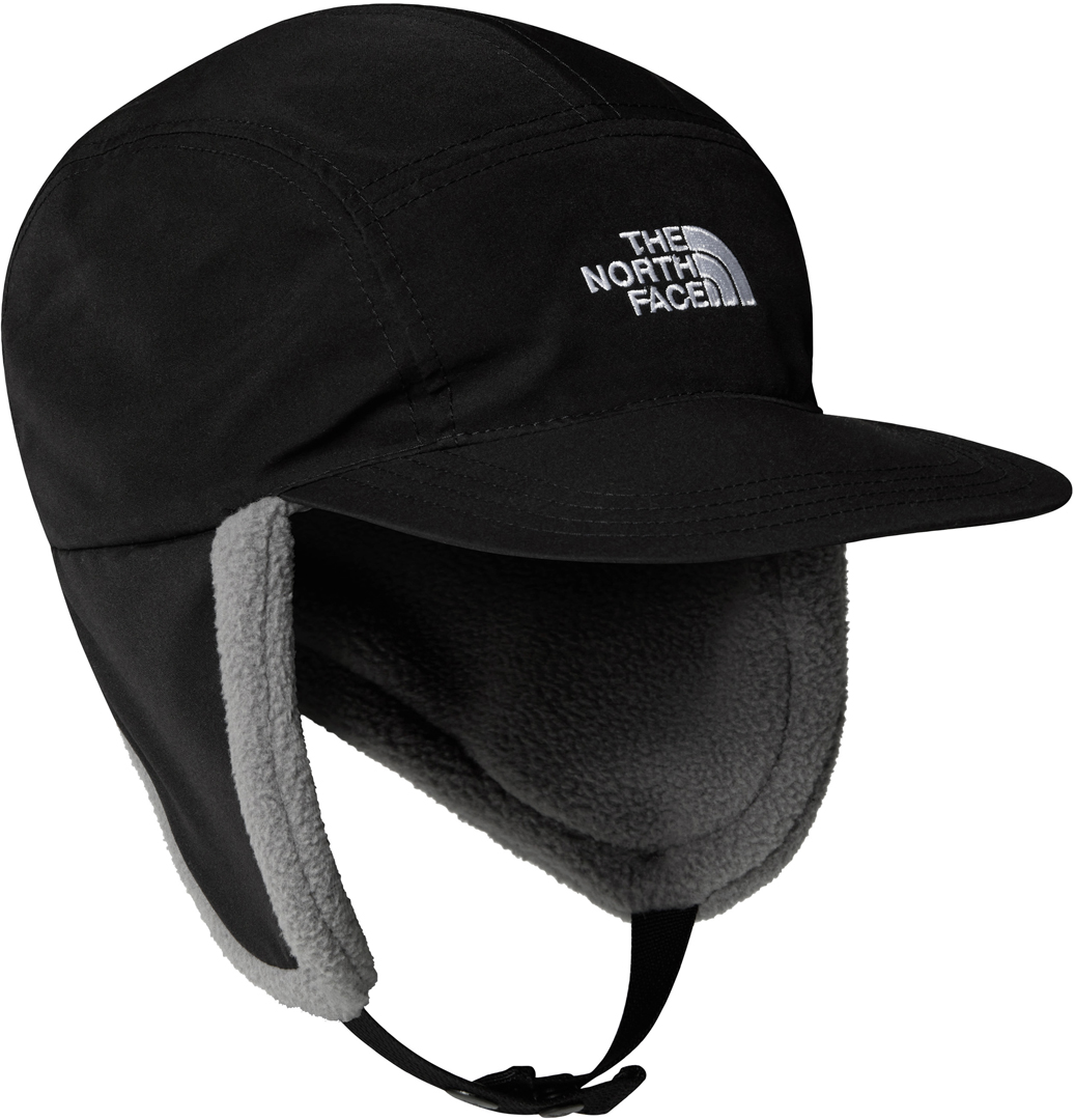 Product image 3 of the product “YUMIORI TRAPPER Beanie 2027 tnf black/smoked pearl S/M”