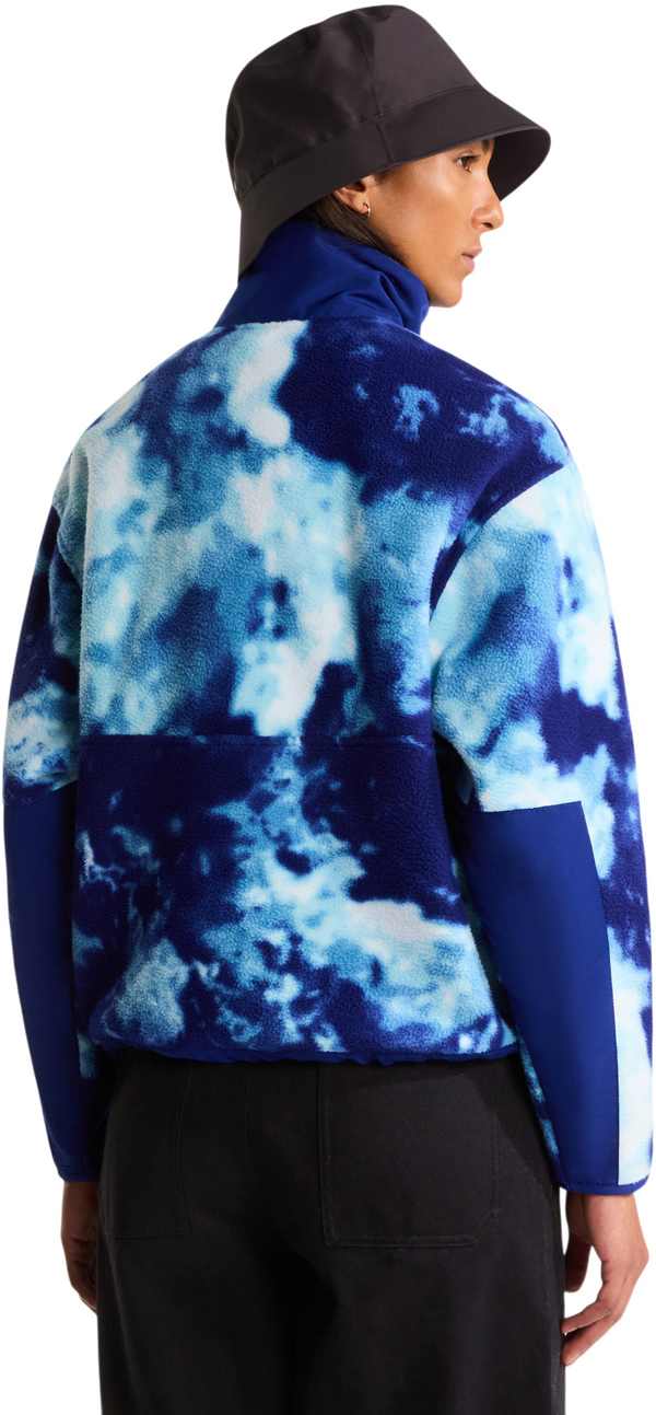 Artikelbild 3 des Artikels “WOMEN YUMIORI OFF PEAK Zip Fleece 2027 bold blue granitic rock print M“