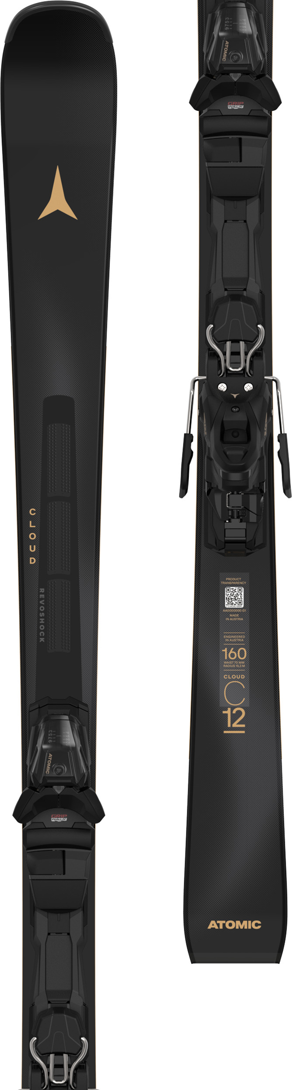 Artikelbild 3 des Artikels “CLOUD C12 REVOSHOCK C Ski 2027 inkl. M 10 GW black/sand 160“