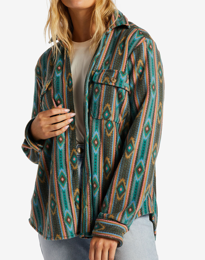 Billabong fleece online shirt