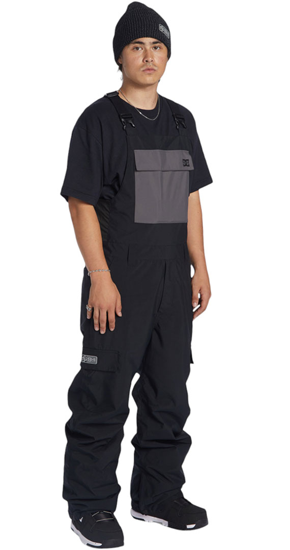 DC Snowboard Skihose Schneehose DOCILE BIB Hose 2025 black Snowboard Winter Hose