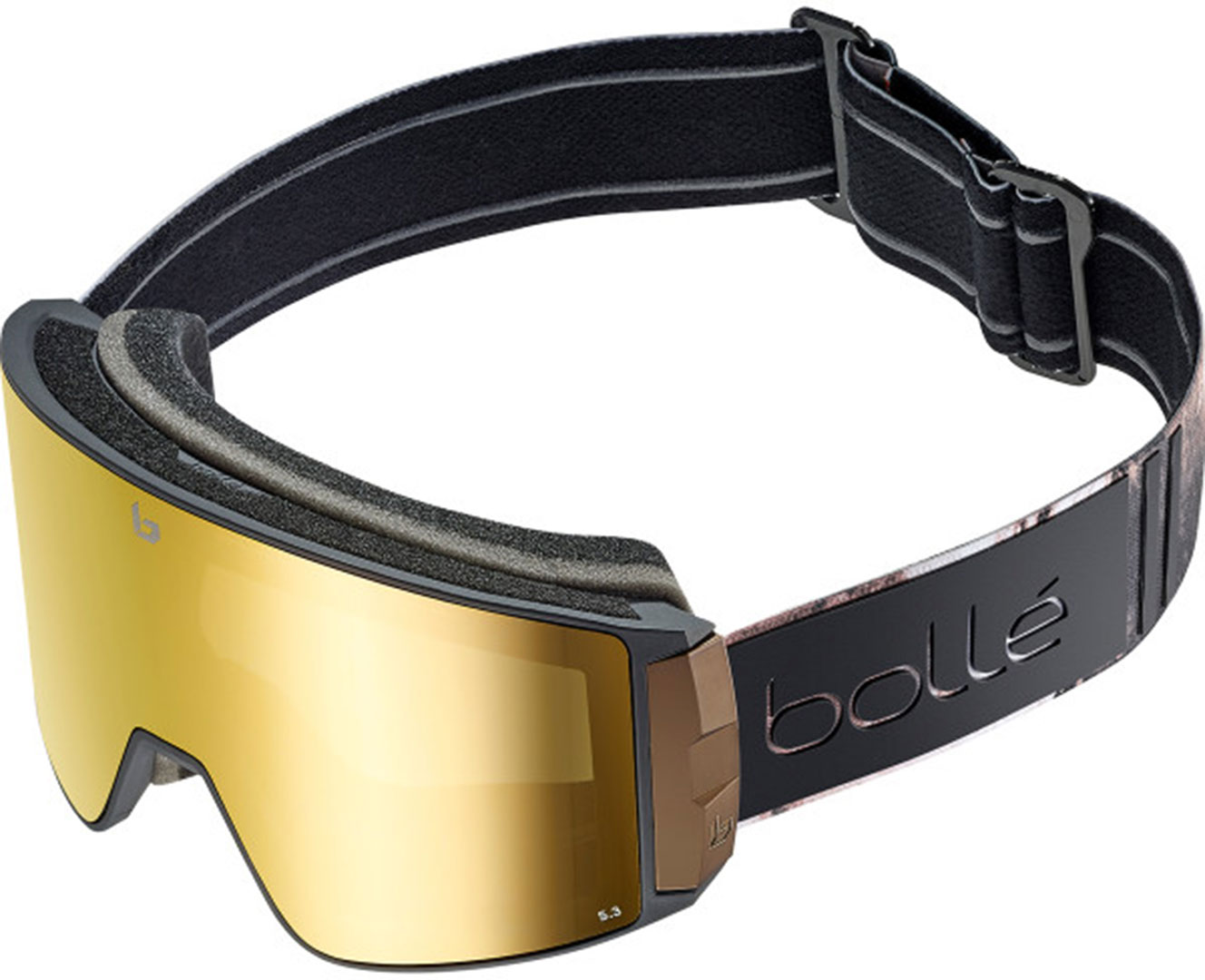 Product image 3 of the product “BLACKRIDGE Goggle 2027 brushstroke matte/gold ”